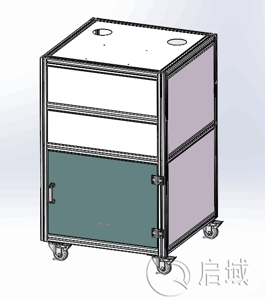 鋁型材機(jī)罩CAD圖紙